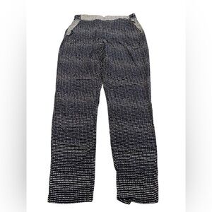 Cabi 5109 Coastal Navy Print Viscose Pants S